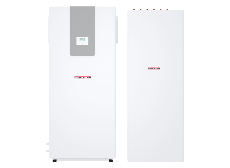 STIEBEL ELTRON Lucht-water-warmtepompen WPL 17 IKCS classic compact plus Set